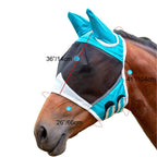 Anti-mosquito And Anti-flying Horse Face Mask With Velcro Style Horse Flying Mask Lootquake LLC