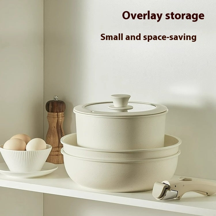 Removable Household Wok Pot Set Pi-Mart
