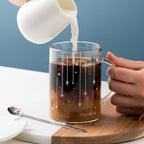 Luminous Heat-resistant Glass With Lid Spoon Pi-Mart