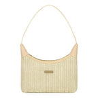 Chic Small Shoulder Straw Bag – Stylish Crossbody Bag for Ladies, Versatile Summer Hobo Bag