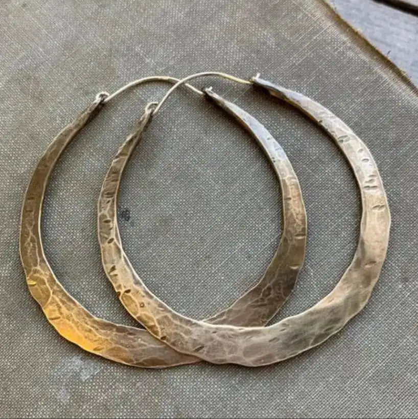 Round Earrings Light Luxury And Simplicity Special-interest Design