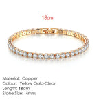 Fashion Multicolor Tennis Bracelet for Women Pi-Mart