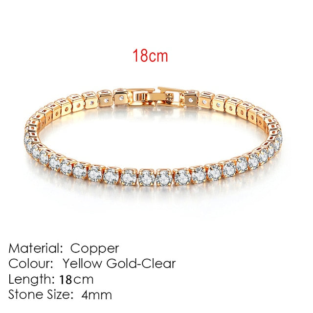 Fashion Multicolor Tennis Bracelet for Women Pi-Mart