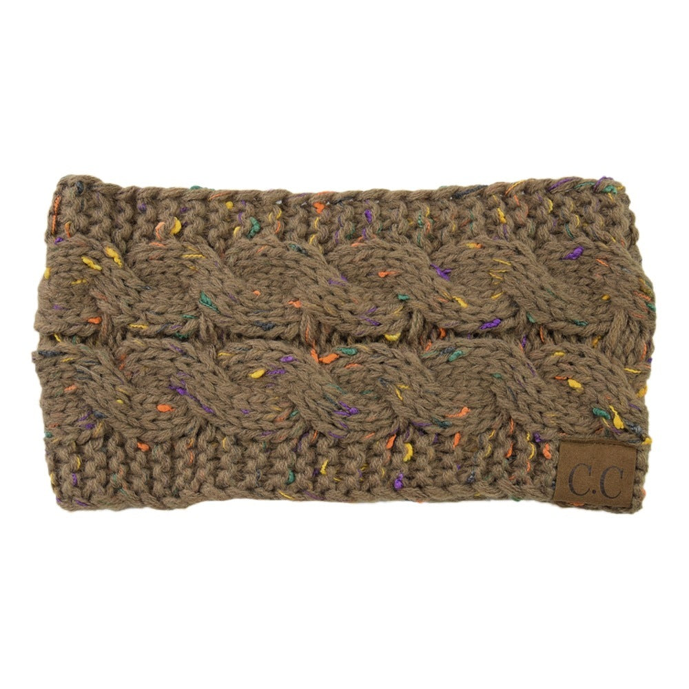 European And American Knitted Hairband Wool Variegated Pi-Mart
