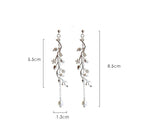 Design Sense Super Immortal Style Pearl Earrings
