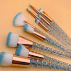 8Pcs Makeup Brushes Set - SJB-DIAMOND ELITES