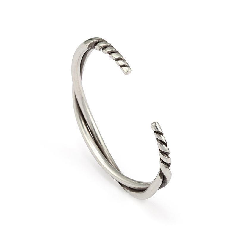 Twisted Bangle Bracelet Pi-Mart
