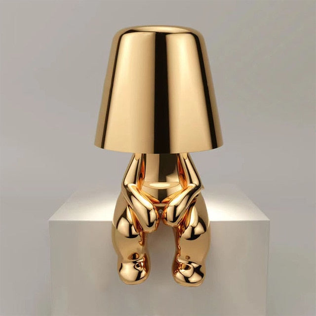 Italy Little Golden Man LED Table Lamp - SJB-DIAMOND ELITES