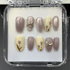 1046- Handmade press on nails fake nails removable