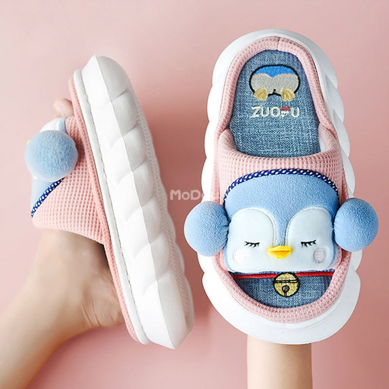 Lovely Animals Bedroom Slippers Pi-Mart