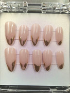 1037- Handmade press on nails fake nails removable