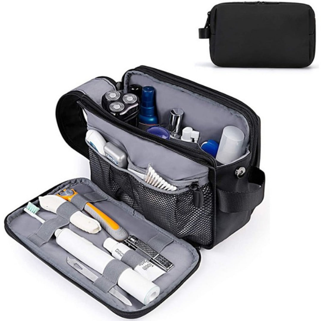 toiletries bag, makeup bag organizers,Travel shaving kit, polyester waterproof shower products storage bag, cosmetic bag unisex, men's Toiletry Bag with compartments, - SJB-DIAMOND ELITES