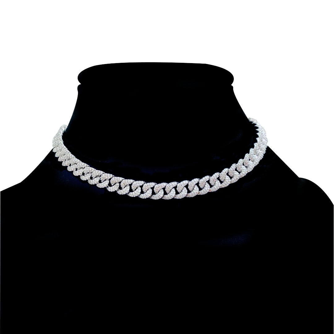 Iced Out Bling CZ Necklace Pi-Mart
