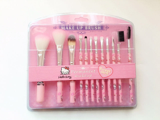 Hello Kitty Makeup Brush Set - SJB-DIAMOND ELITES