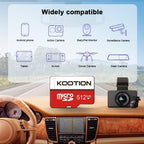 [10pcs High Speed TF Card] KOOTION 10pcs/5pcs 64GB 32GB 512MB High Speed UHS-I C10 U1 TF Memory Card with SD Adapter | Mini SDXC Card for Smartphone Tablet Laptop Action Camera Dash Cam Drone Game Console Lootquake LLC