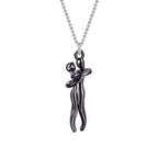 Couple Hugging Pendant Necklace Pi-Mart