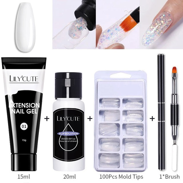 Extension Gel Set - SJB-DIAMOND ELITES