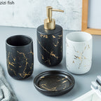 Nordic Matte Bathroom Accessories Set Pi-Mart