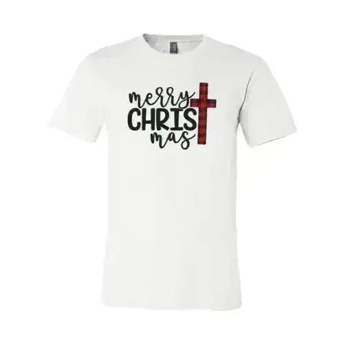 Merry Christmas Cross Shirt - SJB-DIAMOND ELITES