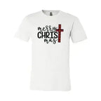 Merry Christmas Cross Shirt - SJB-DIAMOND ELITES