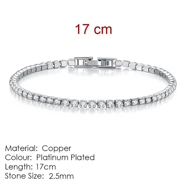 Fashion Multicolor Tennis Bracelet for Women Pi-Mart