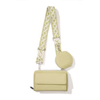 Small crossbody bag for women, 2 in 1 mobile phone satchel design, shoulder crossbody bag, multifunctional wide strap - SJB-DIAMOND ELITES
