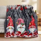1pc Christmas Throw Blanket, Christmas Party Decorations Blanket, New Year Gift Bed Blanket, Christmas Gift For Couch Bed Sofa Office Camping