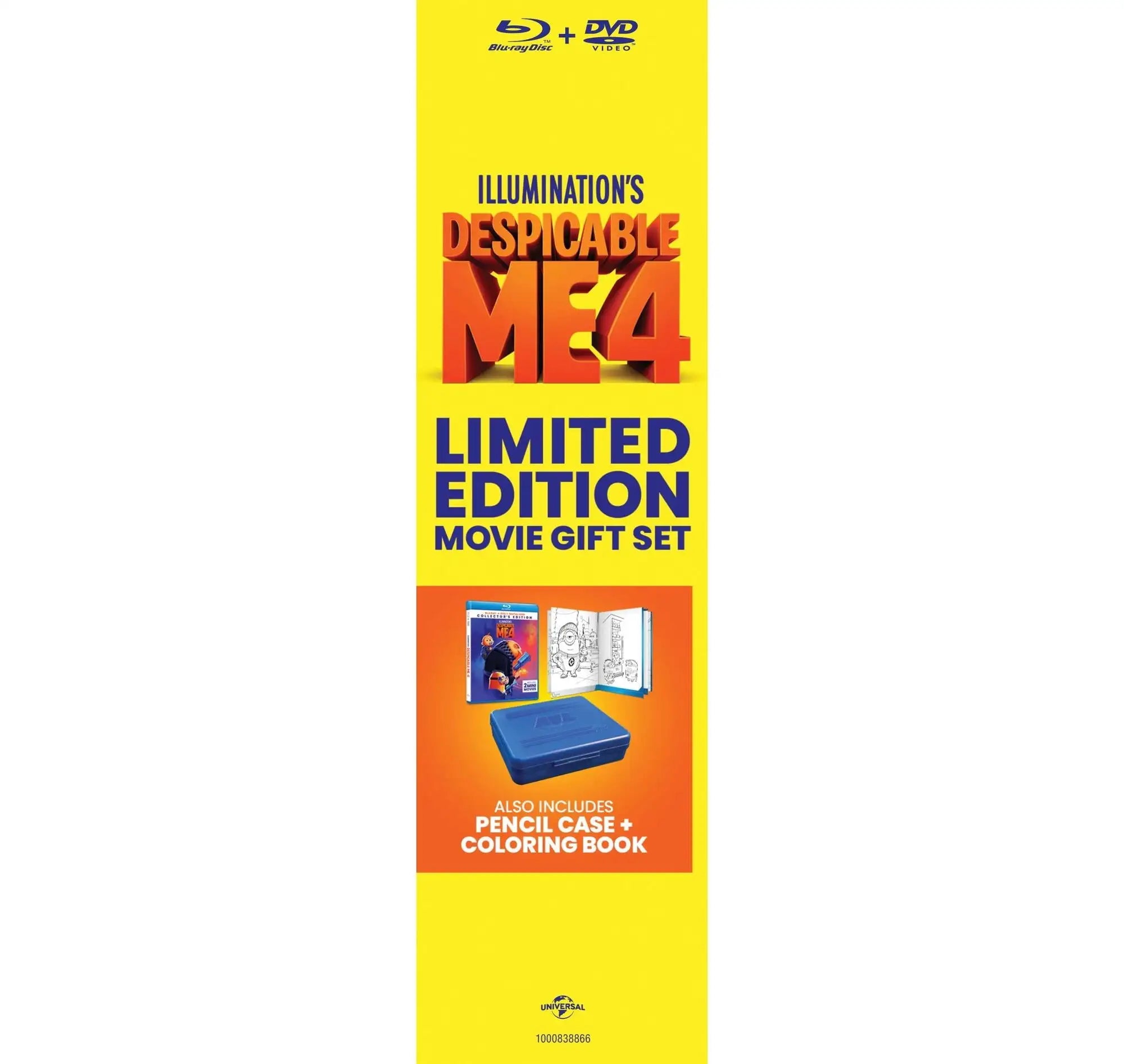 Despicable Me 4 Limited Edition Movie Gift Set (Walmart Exclusive) (Bl