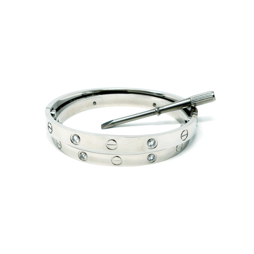 Silver Love Bracelet Pi-Mart