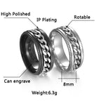 Cool Rotatable Ring - SJB-DIAMOND ELITES