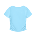 Loki & Ivy Ruched Bodycon Crop Top