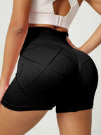 High Waist Active Shorts THRIXINE