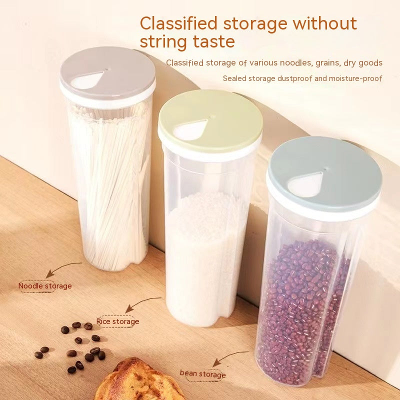 Round Noodles Kitchen Storage Box Sealed Pi-Mart