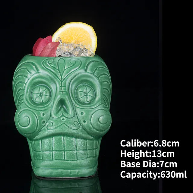 Hawaii Ceramic Tiki Mugs Pi-Mart