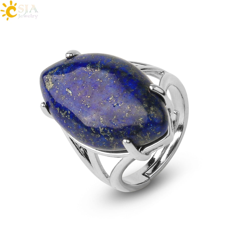 Natural Crystal Rings Pi-Mart