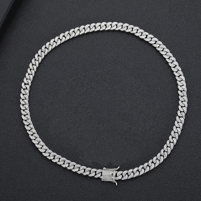 Iced Out Bling CZ Necklace Pi-Mart