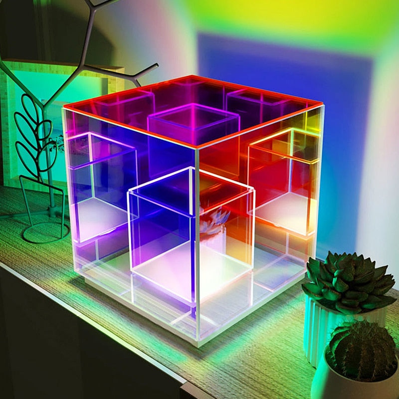 Colorful 3D Table Lamp - SJB-DIAMOND ELITES