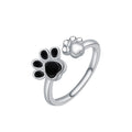 Women's Adjustable Creative Cute Kitten's Paw Ring Pi-Mart