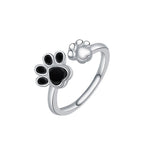 Women's Adjustable Creative Cute Kitten's Paw Ring Pi-Mart