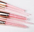 Pink Quicksand Makeup Brush - SJB-DIAMOND ELITES