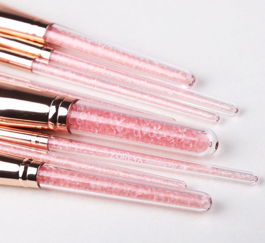 Pink Quicksand Makeup Brush - SJB-DIAMOND ELITES