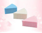 8pcs Makeup Sponge Triangle Shaped Colorful Soft Face Cleaning Cosmetic Puff Cleansing Wash Face Makeup for Cosmetic Cream Face Powder