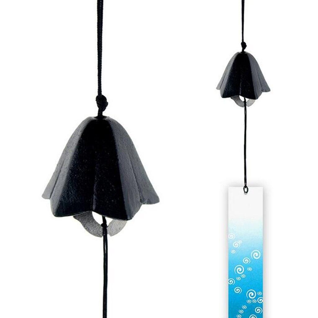 8Pieces Traditional Japanese Furin Temple Wind Chime Nambu Cast Iron Iwachu Bells  Iron Bell Wind Chimes Patio Garden Yard Home Room Decoration Celebrations Stevvex