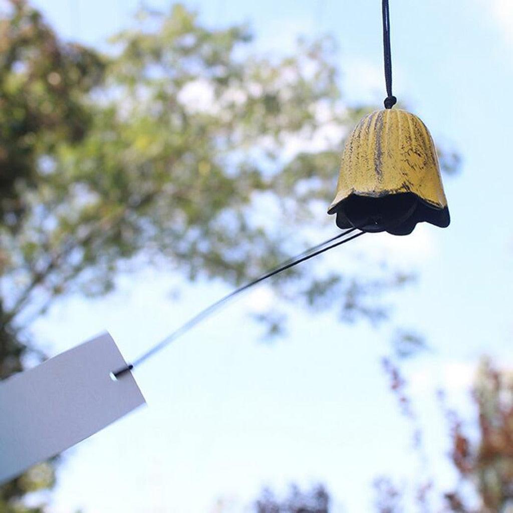8Pieces Traditional Japanese Furin Temple Wind Chime Nambu Cast Iron Iwachu Bells  Iron Bell Wind Chimes Patio Garden Yard Home Room Decoration Celebrations Stevvex