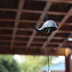 8Pieces Traditional Japanese Furin Temple Wind Chime Nambu Cast Iron Iwachu Bells  Iron Bell Wind Chimes Patio Garden Yard Home Room Decoration Celebrations Stevvex