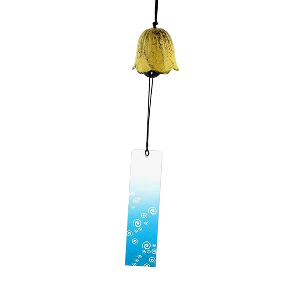 8Pieces Traditional Japanese Furin Temple Wind Chime Nambu Cast Iron Iwachu Bells  Iron Bell Wind Chimes Patio Garden Yard Home Room Decoration Celebrations Stevvex