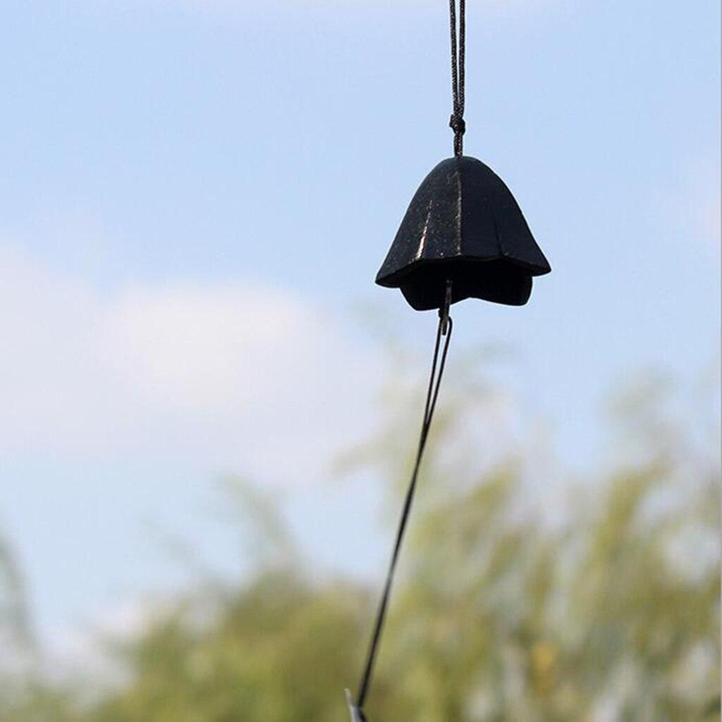 8Pieces Traditional Japanese Furin Temple Wind Chime Nambu Cast Iron Iwachu Bells  Iron Bell Wind Chimes Patio Garden Yard Home Room Decoration Celebrations Stevvex