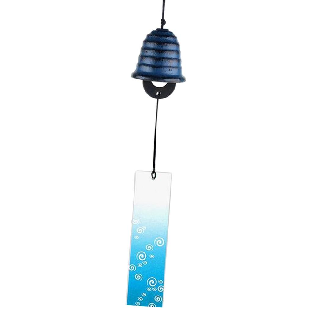 8Pieces Traditional Japanese Furin Temple Wind Chime Nambu Cast Iron Iwachu Bells  Iron Bell Wind Chimes Patio Garden Yard Home Room Decoration Celebrations Stevvex