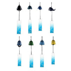 8Pieces Traditional Japanese Furin Temple Wind Chime Nambu Cast Iron Iwachu Bells  Iron Bell Wind Chimes Patio Garden Yard Home Room Decoration Celebrations Stevvex