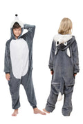 Petrella Animal Kids Onesie Cute One Piece Pajamas Halloween Costume Chrismas Cosplay Sleepwear Unisex for Boys & Girls - wolf Lootquake LLC